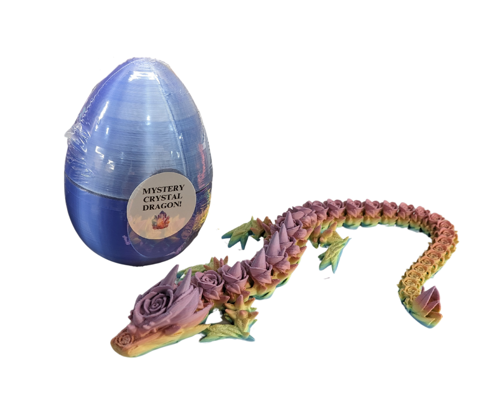 Mystery Egg with Mini Rose Dragon