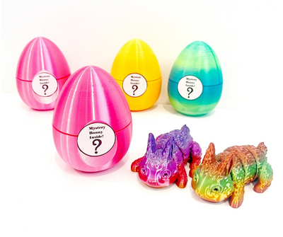 Surprise Easter Bunnies in Mystery Eggs