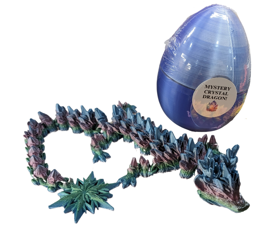 Mystery Egg with Mini Winter Dragon