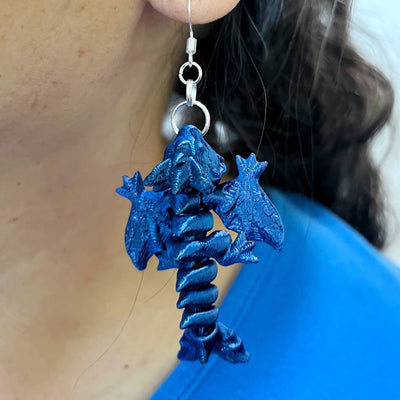 Mystery Dragon Earrings